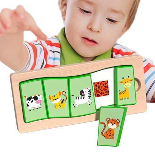 Oldmoom Puzzles Form passendes Brett, passendes Puzzlebrett, Passendes Puzzle-Brettspiel für Kinder, Interaktives lustiges passendes Puzzle-Spielzeug, Puzzlespiel-Lernspielzeug für und Mädchen ab 3 von Oldmoom