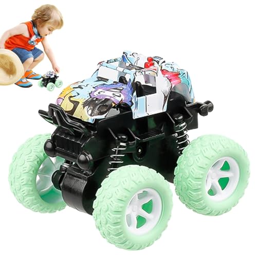 Oldmoom Trägheitsautospielzeug, Rennautospielzeug für Kinder | Kinderspielzeugauto - Reibungsbetriebenes Autospielzeug für Kinder, Spielzeug für, Stuntauto-Modellspielzeug für Zuhause, Kindergarten, von Oldmoom