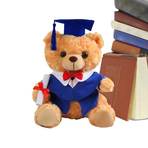 Von, 25 cm – weiches Spielzeug mit Mütze und Toge, Gedenkgeschenk für Schülerinnen und Schüler Von, 25 cm – weiches Spielzeug mit Mütze und Toge, Gedenkgeschenk für Schülerinnen und Schüler von Oldmoom