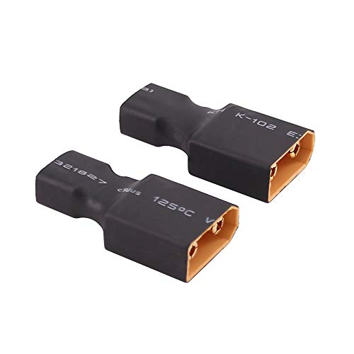 OliRC 2 St. Männlichen XT90 XT-90 zu Weiblich Deans T Plug Verbinder Adapter(C99-2) von OliRC