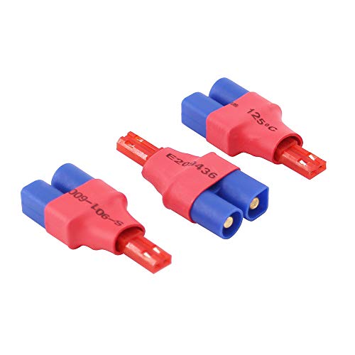 OliRC 3 St. EC3 Stil Männlichen zu JST Kabelloser Stecker Adapter(C52-3) von OliRC