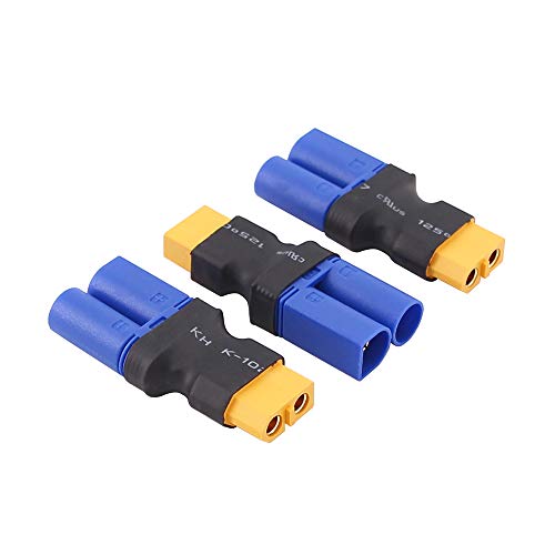 OliRC 3 St. Männlichen EC5 Losi zu Weiblich XT60 Verbinder Adapter für LiPO Batterie(C76-3) von OliRC