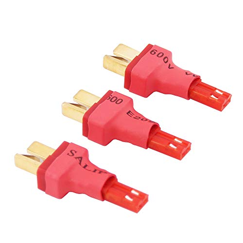 OliRC 3 St. T-Plug Deans Stil Männlichen zu JST Kabelloser Stecker Adapter(C54-3) von OliRC