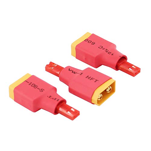 OliRC 3 St. XT60 XT-60 Männlichen zu JST Kabelloser Stecker Adapter(C50-3) von OliRC