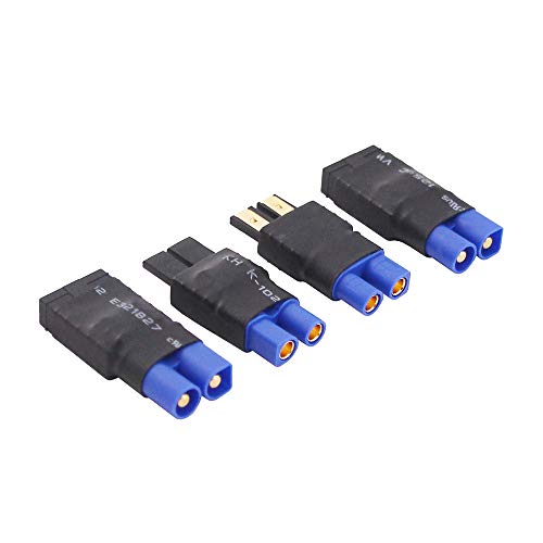 OliRC 4 St. Traxxas TRX zu EC3 Stil Männliche Weiblichen RC Stecker Adapter(C153-4) von OliRC