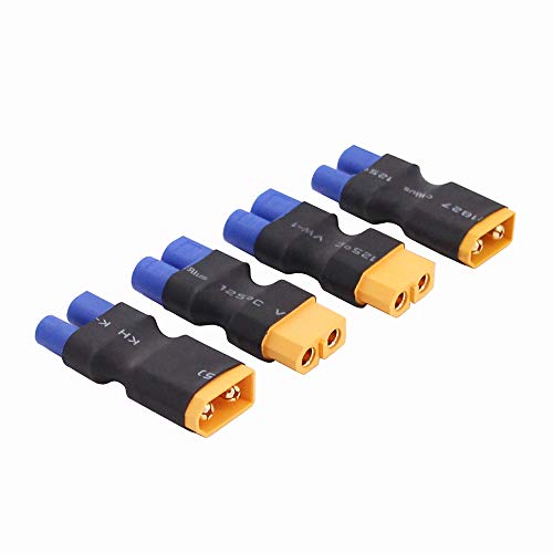 OliRC 4 St. XT60 XT-60 zu EC3 Stil Männliche Weiblichen Stecker Adapter(C156-4) von OliRC