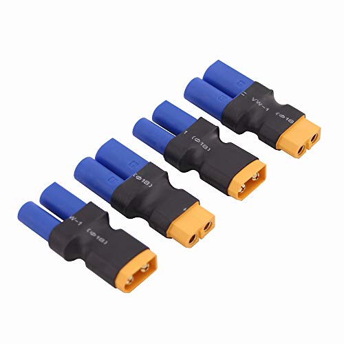 OliRC 4 St. XT60 XT-60 zu EC5 Männliche Weiblichen Stecker Adapter(C154-4) von OliRC