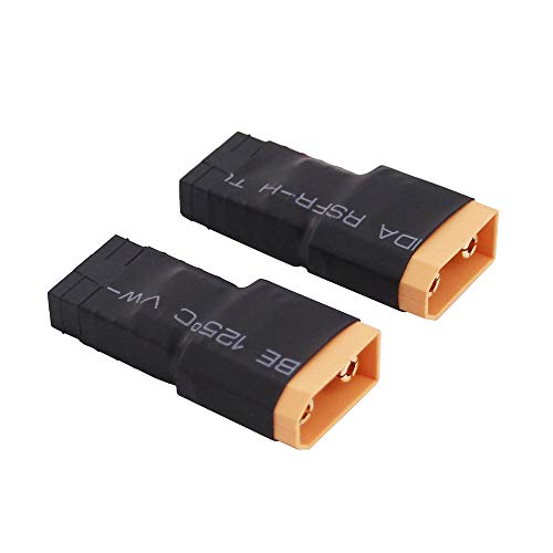 OliYin 2 stücke Männlichen XT-90 zu Weiblich TRX Stecker Adapter Kein Kabeladapter für RC-Netzteil(Packung von 2) von OliYin