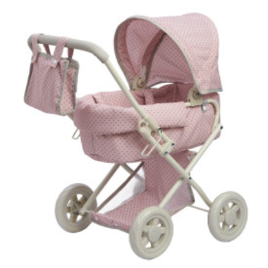 Olivia’s Little World 2-in-1 Puppenwagen, pink von Olivia&#039s Little World