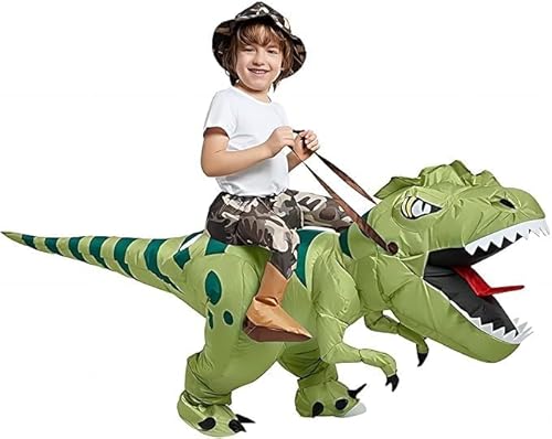 Dino Kostüm Kinder,T-rex kostüm,Dinosaurier Kostüm Geeignet für Rollenspiele, Partys, Halloween, Weihnachten, Parks, Outdoor-Aktivitäten, Firmenfeiern von OmekwA