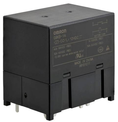 Omron G9KB-1A-DC12 Printrelais 12 V/DC 1 Schließer 1 St. Tray von Omron