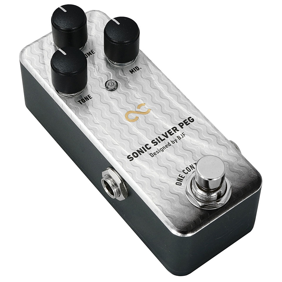 One Control Sonic Silver Peg Effektgerät E-Bass von One Control