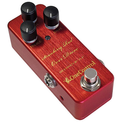 One Control Strawberry Red Overdrive Effektgerät E-Gitarre von One Control