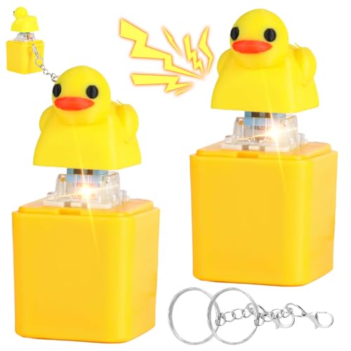2 Stück Duckeys Quacking Fidget Toy Duck Quacking Keychain Fidget Spielzeug Duckeys Keycap Schlüsselanhänger Quack Button Board Clicker Lindern Stress und Angst Dekompression Dekoration 2 Stück Duckeys Quacking Fidget Toy Duck Quacking Keychain Fidget Spielzeug Duckeys Keycap Schlüsselanhänger Quack Button Board Clicker Lindern Stress und Angst Dekompression Dekoration von Onperpoe