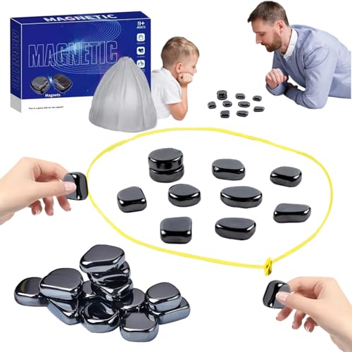 Magnetspiel Magnetisches Schachspiel Set Lustiges Magnet Spiel Magnetisches Schach mit Spielseil Reisen Schach Magnetisch Magnet Schach Tragbares Schachbrett Partyzubehör Für Familientreffen von Onperpoe