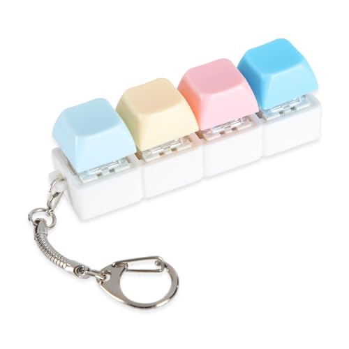 Tastatur Fidget Spielzeug für Erwachsene Pastell Tastatur Schlüsselanhänger Lustig Bunter Fidget Tastatur Clicker Mechanischer Schalter Stressabbau Schlüsselanhänger für Männer und Frauen (C) Tastatur Fidget Spielzeug für Erwachsene Pastell Tastatur Schlüsselanhänger Lustig Bunter Fidget Tastatur Clicker Mechanischer Schalter Stressabbau Schlüsselanhänger für Männer und Frauen (C) von Onperpoe