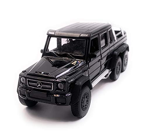 Onwomania G63 6x6 AMG Schwarz Modellauto Auto Maßstab 1:34 (lizensiert) von Onwomania