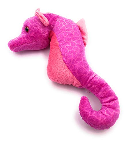 Onwomania Plüschtier Kuscheltier Stoff Tier Seepferdchen pink Hippocampus 23 cm von Onwomania