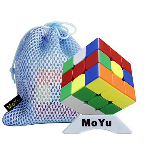 Oostifun Gobus MoYu HuaMeng YS3M YS 3M M Version 3x3 Speed Cube Professionelle aufkleberlose Magic Puzzle Cube mit MoYu Stand und Tasche von Oostifun