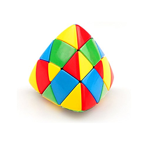 Oostifun Gobus Shengshou Sengso 3x3 Mastermorphix 3x3x3 Magischer Zongzi-Reisknödel Magischer Würfel Puzzle Würfel Spielzeug Aufkleberlos + EIN Würfelständer von Oostifun