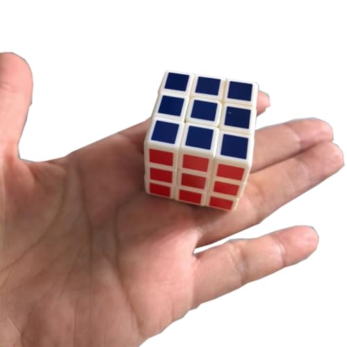 Oostifun Mini Würfel 3x3x3 Würfel 3x3 30mm Magic Puzzle Würfel Weiß mit mehrfarbigen Aufklebern zusammengebaut Oostifun Mini Würfel 3x3x3 Würfel 3x3 30mm Magic Puzzle Würfel Weiß mit mehrfarbigen Aufklebern zusammengebaut von Oostifun