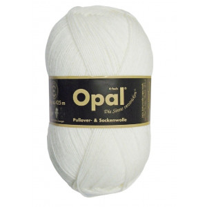 Opal Uni 4-ply Garn Unicolor 2620 Weiß von Opal