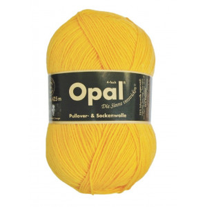 Opal Uni 4-ply Garn Unicolor 5182 Sun Yellow von Opal