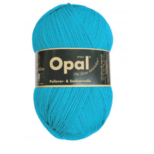 Opal Uni 4-ply Garn Unicolor 5183 Türkis von Opal