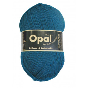 Opal Uni 4-ply Garn Unicolor 5187 Petrol von Opal