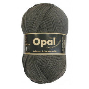 Opal Uni 4-ply Garn Unicolor 5191 Anthrazit Melange von Opal