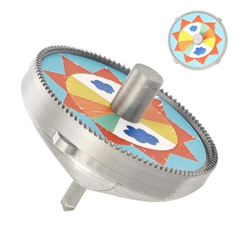 Koreanischer Kreisels, Paeng-y Kreis, Korean Spinnings Top Spiel, Handspinner, Paeng-y Spiel, Traditionelles Koreanisches Spiel, Koreanisches Volksspielspielzeug von Opdestn