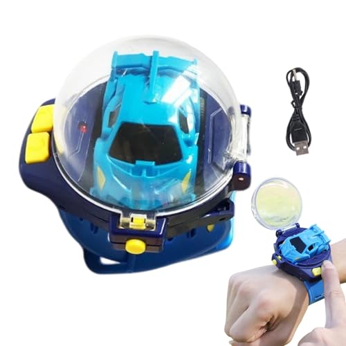 Opdestn Minis Fernbedienung Auto Spielzeug für Kinder, Minis Remote Control Car Watch Toys, 2.4 GHz Rennwagen Armbanduhr Spielzeug RC Kleines Auto Spiel Jungens Mädchen Geschenke von Opdestn