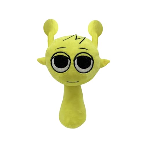 Opdestn Sprunki Plushies Kuscheltier, 10" Sprunki Plush, Plushie Puppen Horror Musik Spiel Sprunki Characters Plüschtier Kissen, Sprunki Plush Figuren Stofftier, Sprunki Plushie Plüschfigur Stofftier von Opdestn