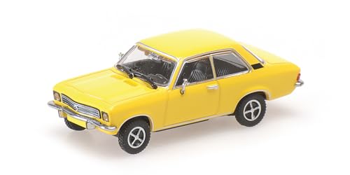 Minichamps 870040004 - Ope. Ascona Yellow 1970 - Maßstab 1/87 - Modellauto von Minichamps