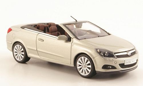 Opel Astra H Twin Top, silberbeige, Modellauto, Fertigmodell, Minichamps 1:43 von Minichamps