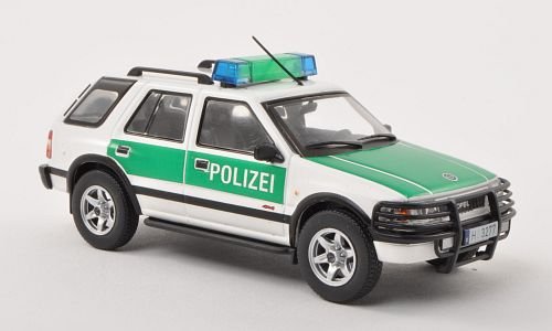 Opel Frontera B, Polizei (ohne Magazin) , 1999, Modellauto, Fertigmodell, SpecialC.-40 1:43 von Opel