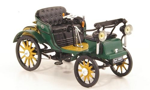 Opel Patentmotorwagen System Lutzmann , dunkelgrün, 1899, Modellauto, Fertigmodell, SpecialC.-40 1:43 von Opel