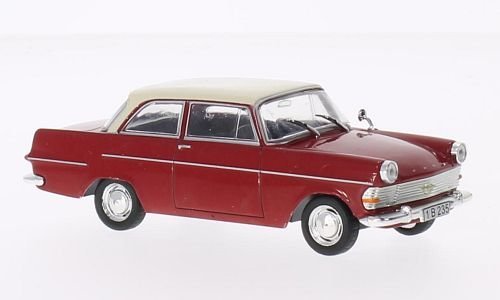 Opel Rekord P2, rot/weiss, Modellauto, Fertigmodell, SpecialC.-75 1:43 von Opel