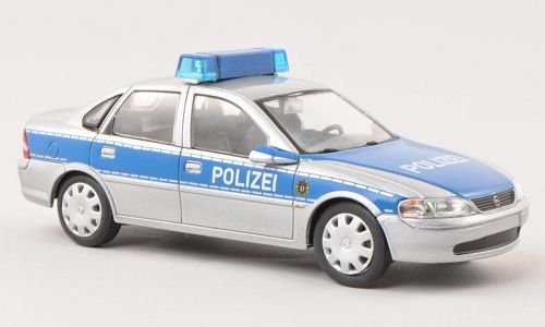 Opel Vectra B, Polizei, Modellauto 1:43, Fertigmodell, SpecialC.-40, ohne Magazin, für Erwachsene, 10-15 cm, Kunststoff, unpowered, unisex, Fahrzeug von Opel