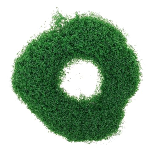 Operitacx 1 Sandtischbaumpulver Beflockungspulver Grasstreuung DIY Liefert Modellbaumaterialien Miniaturen Modellzubehör Streuherde Gras-Dressing-streuung Baumszenenmaterial Green Plastik von Operitacx