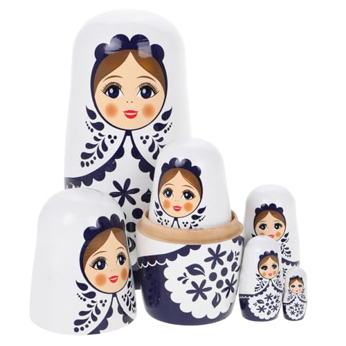 Operitacx 1 Set Russische Nistpuppen Kinder Matryoshka Für Kinder Für Ornament von Operitacx