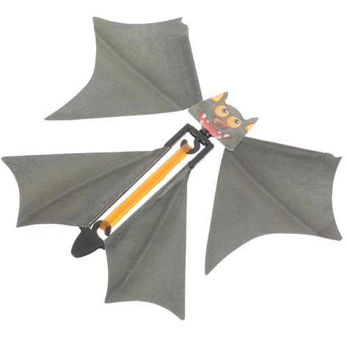 Operitacx 10 Stück Halloween-Fledermaus-Spielzeug Fliegende Fledermaus Lustiges Spielzeug Halloween-Streich-Requisite Option von Operitacx