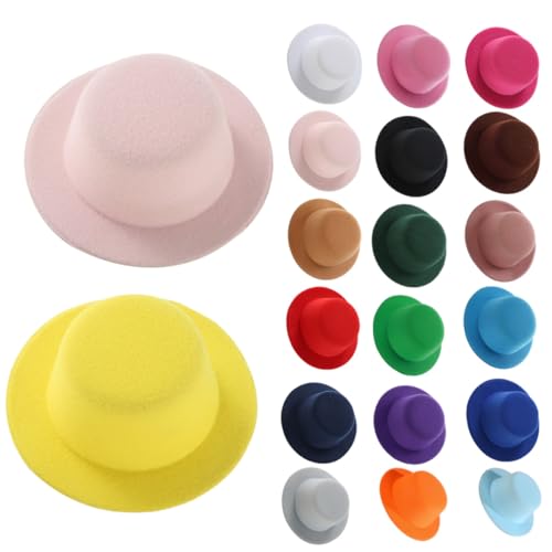 Operitacx 15 Stück Teiliges Miniatur Puppenhüte Bunte DIY Lolita Hüte für Puppenmode Hochzeit Dekoration und Bastelprojekte Elegante Kleine Kopfbedeckungen für Puppen und Sammler Operitacx 15 Stück Teiliges Miniatur Puppenhüte Bunte DIY Lolita Hüte für Puppenmode Hochzeit Dekoration und Bastelprojekte Elegante Kleine Kopfbedeckungen für Puppen und Sammler von Operitacx