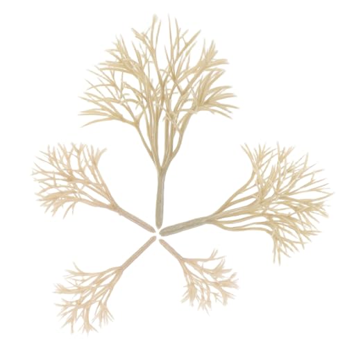 Operitacx 20 Stück Gebäudemodellbaum Mini gefälschter Baum Modelleisenbahn zubehör Modelleisenbahn Landschaft Modelllandschaftsbaum DIY-Modell eines Sandtisches Zug zubehör Plastik Beige Operitacx 20 Stück Gebäudemodellbaum Mini gefälschter Baum Modelleisenbahn zubehör Modelleisenbahn Landschaft Modelllandschaftsbaum DIY-Modell eines Sandtisches Zug zubehör Plastik Beige von Operitacx