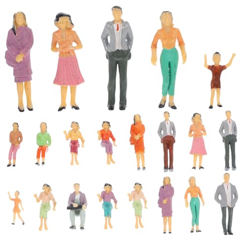 Operitacx 26 Stück Maßstab Realistische Kleine Spielfiguren für Puppenhaus DIY Bastelmodelle Vielseitige Mini People Figuren für Dekoration und Rollenspiele Operitacx 26 Stück Maßstab Realistische Kleine Spielfiguren für Puppenhaus DIY Bastelmodelle Vielseitige Mini People Figuren für Dekoration und Rollenspiele von Operitacx