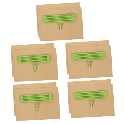 Operitacx 5 Sets Braille Tafel Braille Schreibtafel Für Blinde Braille Schreibtafel Und Stiftset Braille Schreibtafel Für Blinde Braille Schreibplatte Für Blinde Braille Zubehör von Operitacx