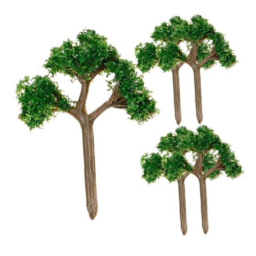 Operitacx 5st Modellbaum Bäume Dekorieren Miniatur Gefälschter Baum Miniaturbäume Mini-baumdeko Mini-landschaftsbaummodell Künstlicher Baum Modellbäume Trainieren Baumbaumodell Plastik von Operitacx