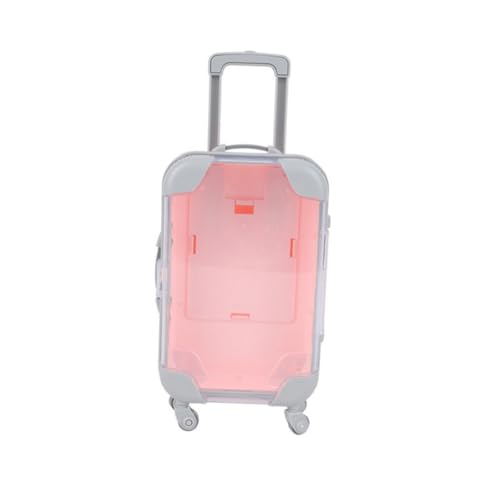 Operitacx Miniatur Hartschalen Koffer für Sichere Kunststoffausführung Glatte Oberfläche Multifunktional als Puppendeko und für Mädchen und Jungen Fördert Eltern Junge Operitacx Miniatur Hartschalen Koffer für Sichere Kunststoffausführung Glatte Oberfläche Multifunktional als Puppendeko und für Mädchen und Jungen Fördert Eltern Junge von Operitacx