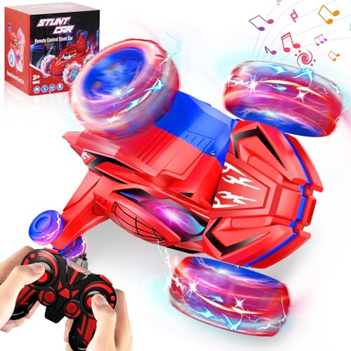 Ophy Ferngesteuertes Auto 2.4GHz|RC Auto Spielzeug ab 4 5 6 7 8 9 10 Jahre Junge|Spielzeug Kinder Weihnachten Geburtstags Geschenke|Spinnenauto Remote Control Stunt Car von Ophy