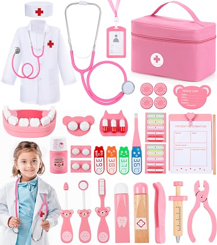 Set Doktor Kinder Holz von Ophy